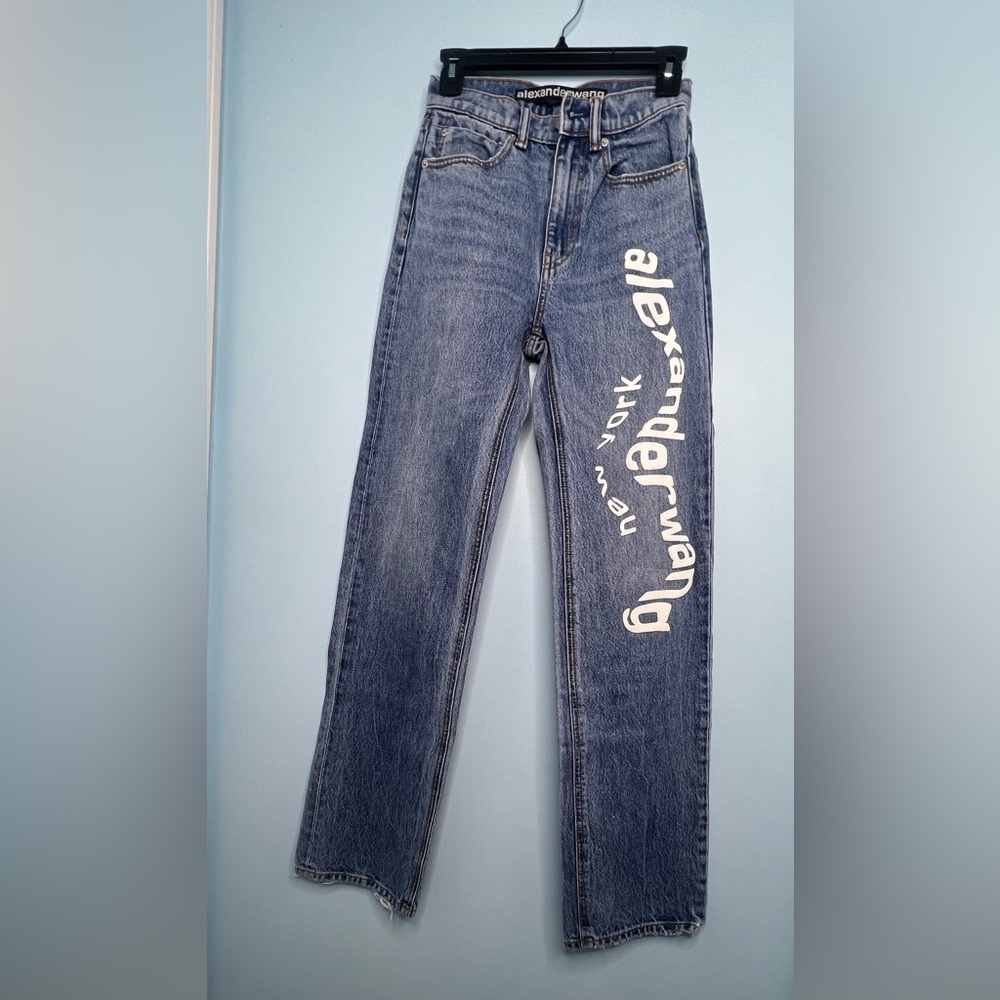 Alexander Wang Jeans Logo